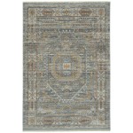 Kaleen Rila Collection Gray Silver Throw Rug 2' x 3'