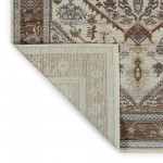 Kaleen Rila Collection Dark Brick Area Rug 7'10" x 10'10"