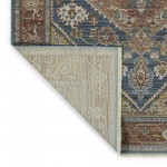 Kaleen Rila Collection Dark Blue Area Rug 9'6" x 13'