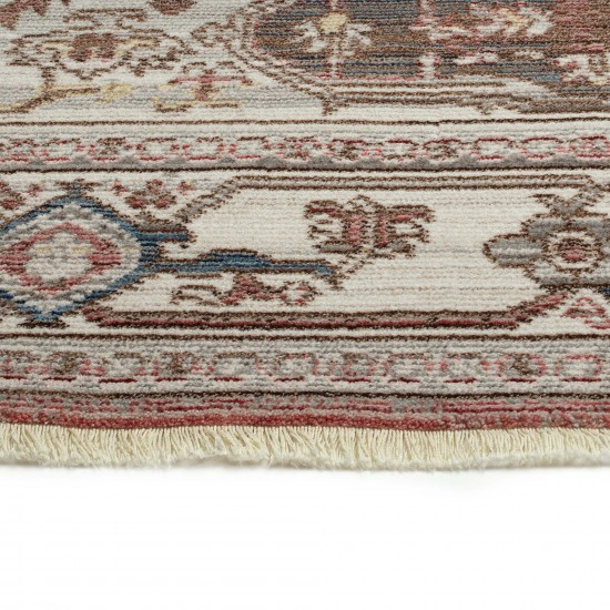 Kaleen Rila Collection Dark Rose Runner 2'2" x 7'6"