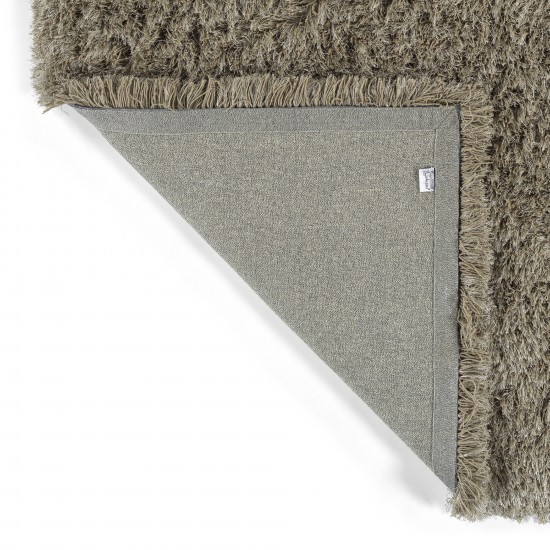 Kaleen Rinna Collection Dark Mushroom Area Rug 3'6" x 5'6"