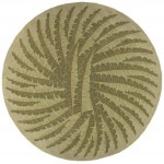 Kaleen Tara Rounds Collection Dark Gold Area Rug 11'9" x 11'9"