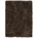 Kaleen Rinna Collection Dark Chocolate Area Rug 3'6" x 5'6"