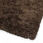 Kaleen Rinna Collection Dark Chocolate Area Rug 3'6" x 5'6"