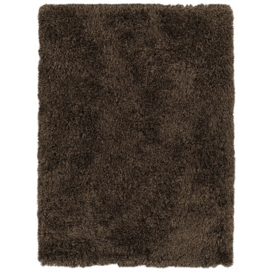 Kaleen Rinna Collection Dark Chocolate Area Rug 5' x 7'