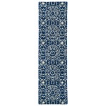 Kaleen Tara Rounds Collection EVL03-22 Navy Area Rug 3'9" x 3'9"