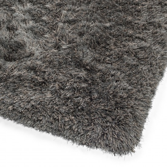 Kaleen Rinna Collection Dark Pewter Area Rug 3'6" x 5'6"