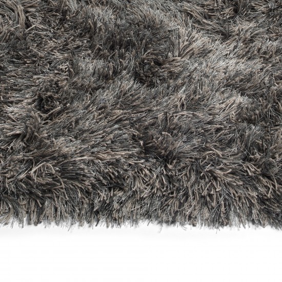 Kaleen Rinna Collection Dark Pewter Area Rug 7'6 x 9'