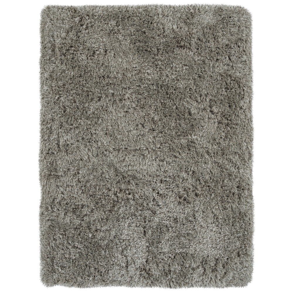 Kaleen Rinna Collection Light Silver Area Rug 3'6" x 5'6"