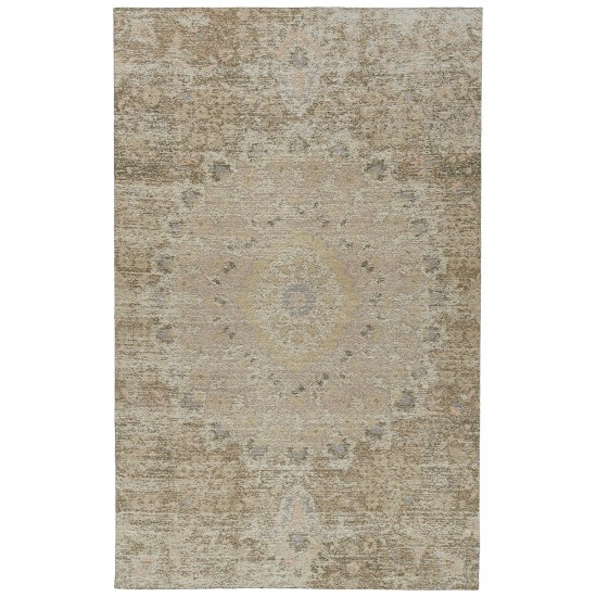 Kaleen Santiago Collection Light Cream Throw Rug 2' x 3'