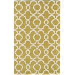 Kaleen Tara Rounds Collection Bright Yellow Area Rug 11'9" x 11'9"