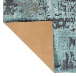 Kaleen Santiago Collection Light Light Blue Throw Rug 2' x 3'