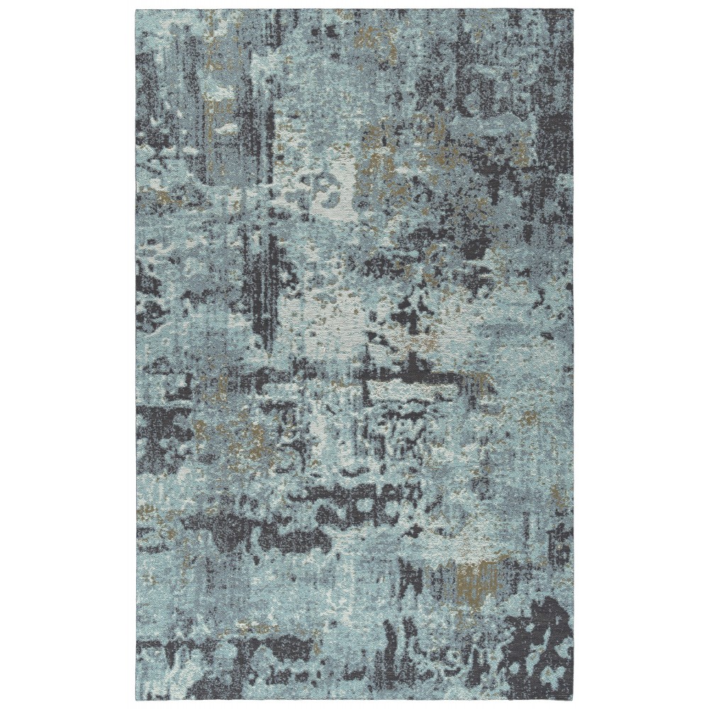 Kaleen Santiago Collection Light Light Blue Area Rug 9' x 12'