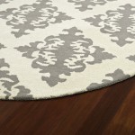Kaleen Tara Square Collection Light Grey Area Rug 9'9" x 9'9"