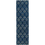 Kaleen Tara Square Collection REV02-22 Navy Area Rug 5'9" x 5'9"