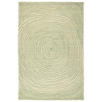 Kaleen Textura Collection Linen Jade Throw Rug 2\' x 3\'