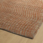 Kaleen Textura Collection Dark Paprika Throw Rug 2' x 3'