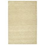 Kaleen Textura Collection Light Sand Throw Rug 2' x 3'