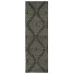 Kaleen Textura Collection Dark Charcoal Runner 2'6" x 8'