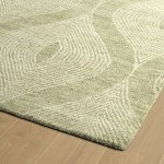 Kaleen Textura Collection Light Sage Throw Rug 2' x 3'