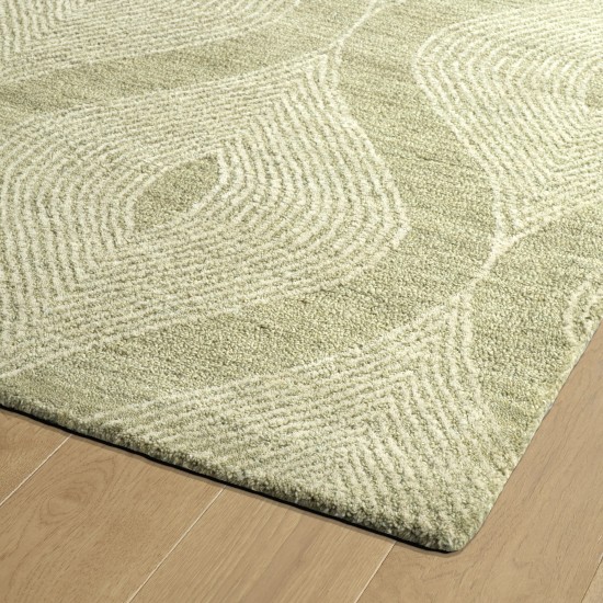 Kaleen Textura Collection Light Sage Runner 2'6" x 8'