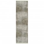 Kaleen Scottsman Collection STM04-77 Silver Throw Rug 18" x 18"