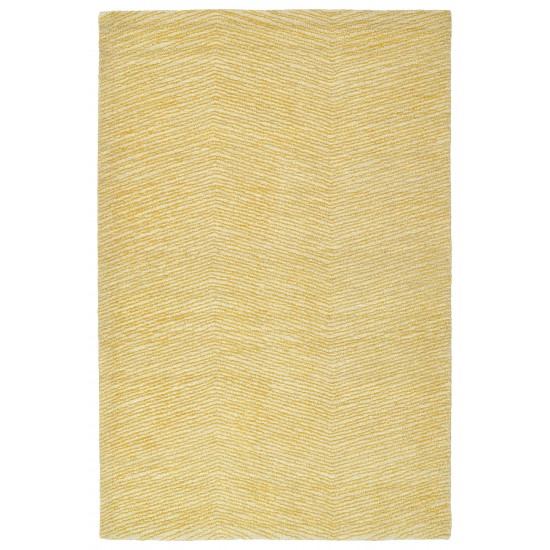 Kaleen Textura Collection Bright Gold Runner 2'6" x 8'