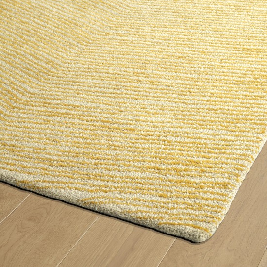 Kaleen Textura Collection Bright Gold Area Rug 3'6" x 5'6"