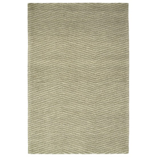 Kaleen Textura Collection Linen Gray Throw Rug 2' x 3'