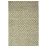 Kaleen Textura Collection Linen Gray Area Rug 3'6" x 5'6"