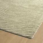 Kaleen Textura Collection Linen Gray Area Rug 3'6" x 5'6"