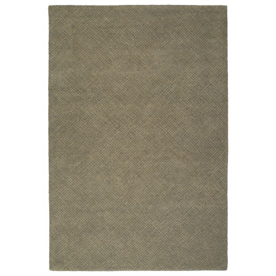 Kaleen Textura Collection Dark Grey Throw Rug 2' x 3'