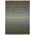 Kaleen Shades Collection Dark Brown Area Rug 5' x 7'6"