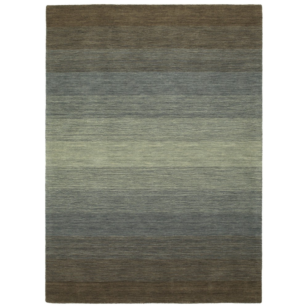 Kaleen Shades Collection Dark Brown Area Rug 5' x 7'6"