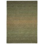 Kaleen Shades Collection Dark Green Area Rug 5' x 7'6"