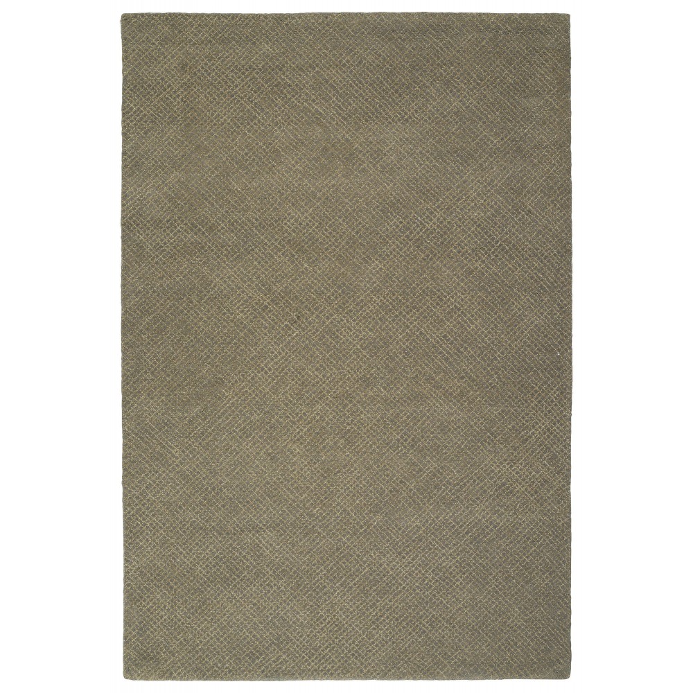 Kaleen Textura Collection Dark Grey Area Rug 5' x 7'9"