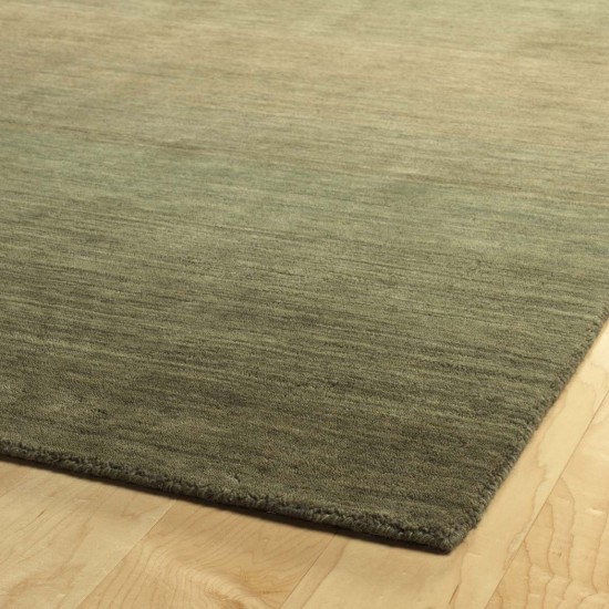 Kaleen Shades Collection Dark Green Area Rug 5' x 7'6"