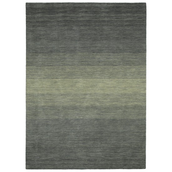 Kaleen Shades Collection Dark Grey Area Rug 5' x 7'6"