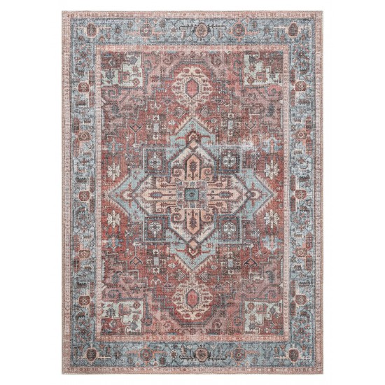 Kaleen Vera Collection Bright Light Blue Area Rug 10' x 13'