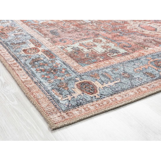 Kaleen Vera Collection Bright Light Blue Area Rug 10' x 13'