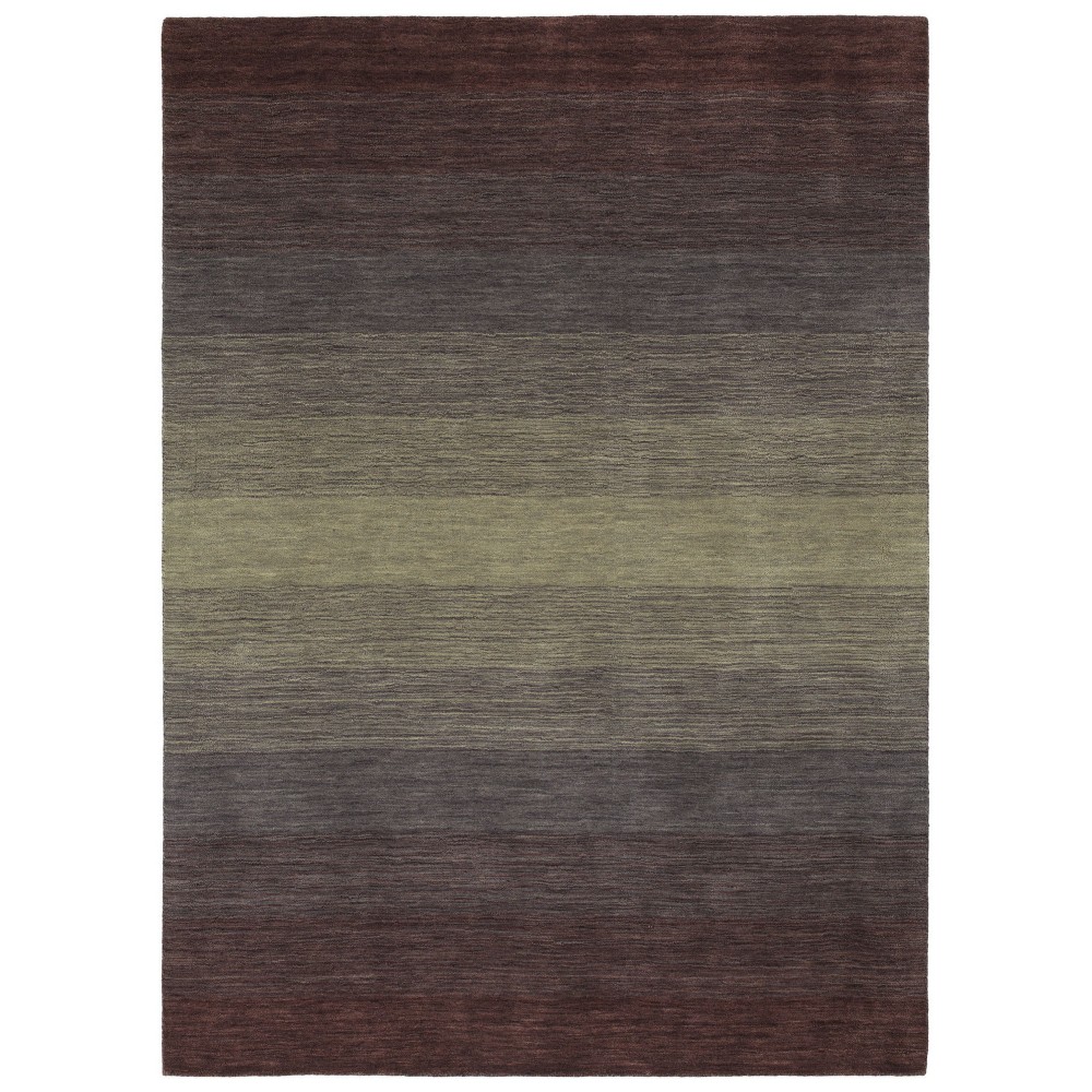 Kaleen Shades Collection Dark Purple Area Rug 8' x 10'