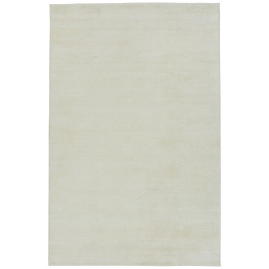 Kaleen Shiny Collection Light Ivory Throw Rug 2' x 3'