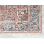 Kaleen Vera Collection Bright Light Blue Area Rug 7'6" x 10'