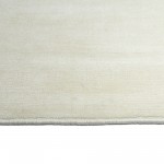 Kaleen Shiny Collection Light Ivory Throw Rug 3' x 5'