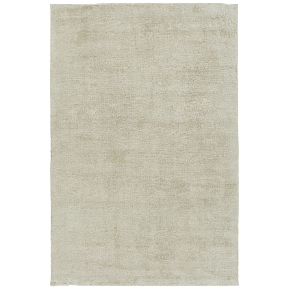 Kaleen Shiny Collection Light Beige Throw Rug 3' x 5'