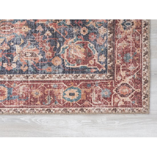 Kaleen Vera Collection Dark Multi Runner 2'6" x 9'