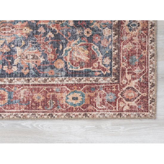 Kaleen Vera Collection Dark Multi Area Rug 8'6" x 11'6"