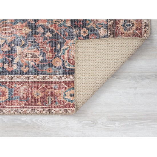 Kaleen Vera Collection Dark Multi Area Rug 8'6" x 11'6"