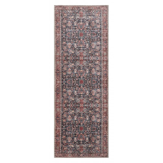 Kaleen Vera Collection Dark Multi Area Rug 8'6" x 11'6"