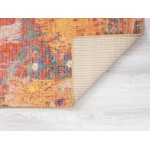 Kaleen Vera Collection Bright Red Throw Rug 1'6" x 1'6"